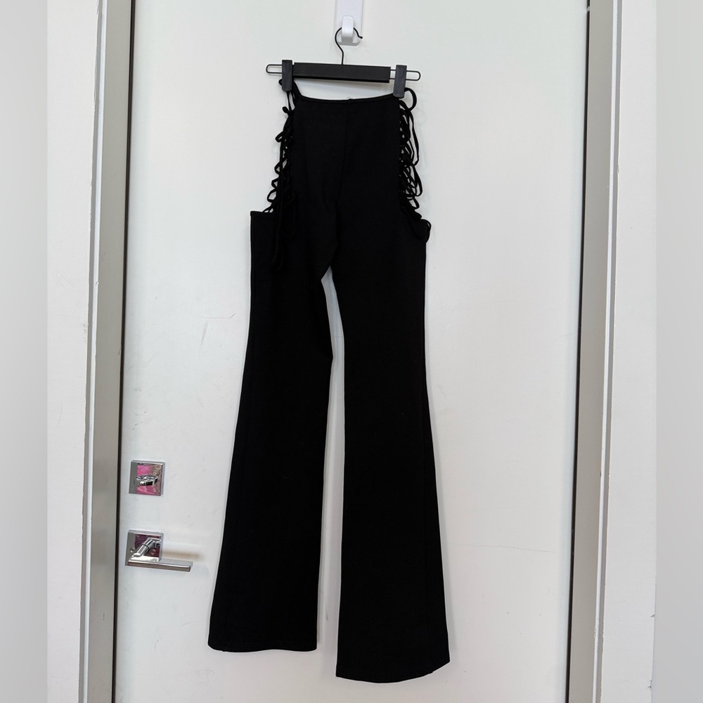 I AM GIA Black Lucid Flared Pants XXS - Picture 10 of 10
